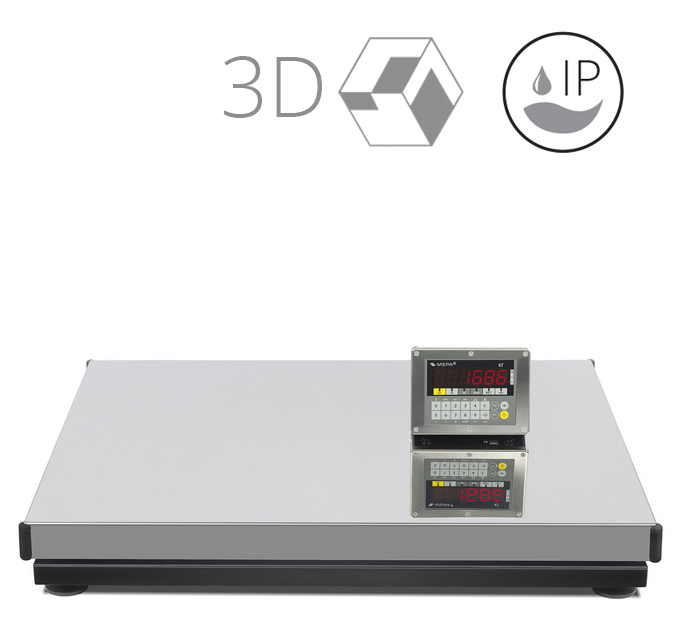 Весы платформенные однодатчиковые ПВм-3/600-П IP-65,  600 кг  пылевлагозащищенные 