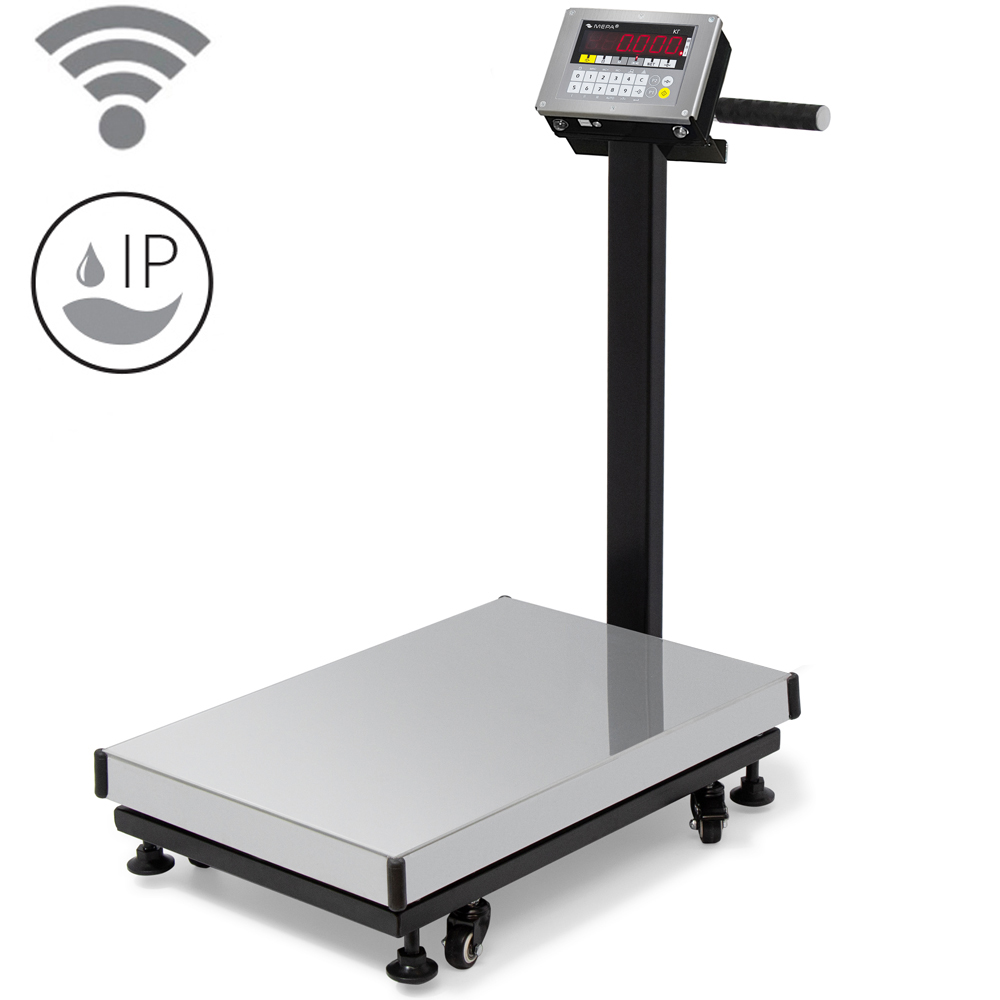 Весы МЕРА-ВТП-П-1-3/150 (IP-65), в мобильном исполнении, пылевлагозащищенные с Wi-Fi