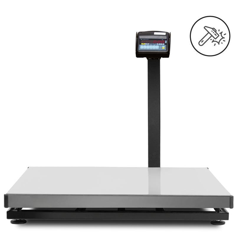 Весы товарные платформенные ПВм-П антивандальные с защитным кожухом