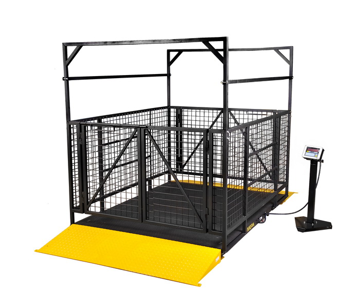 Весы для взвешивания животных