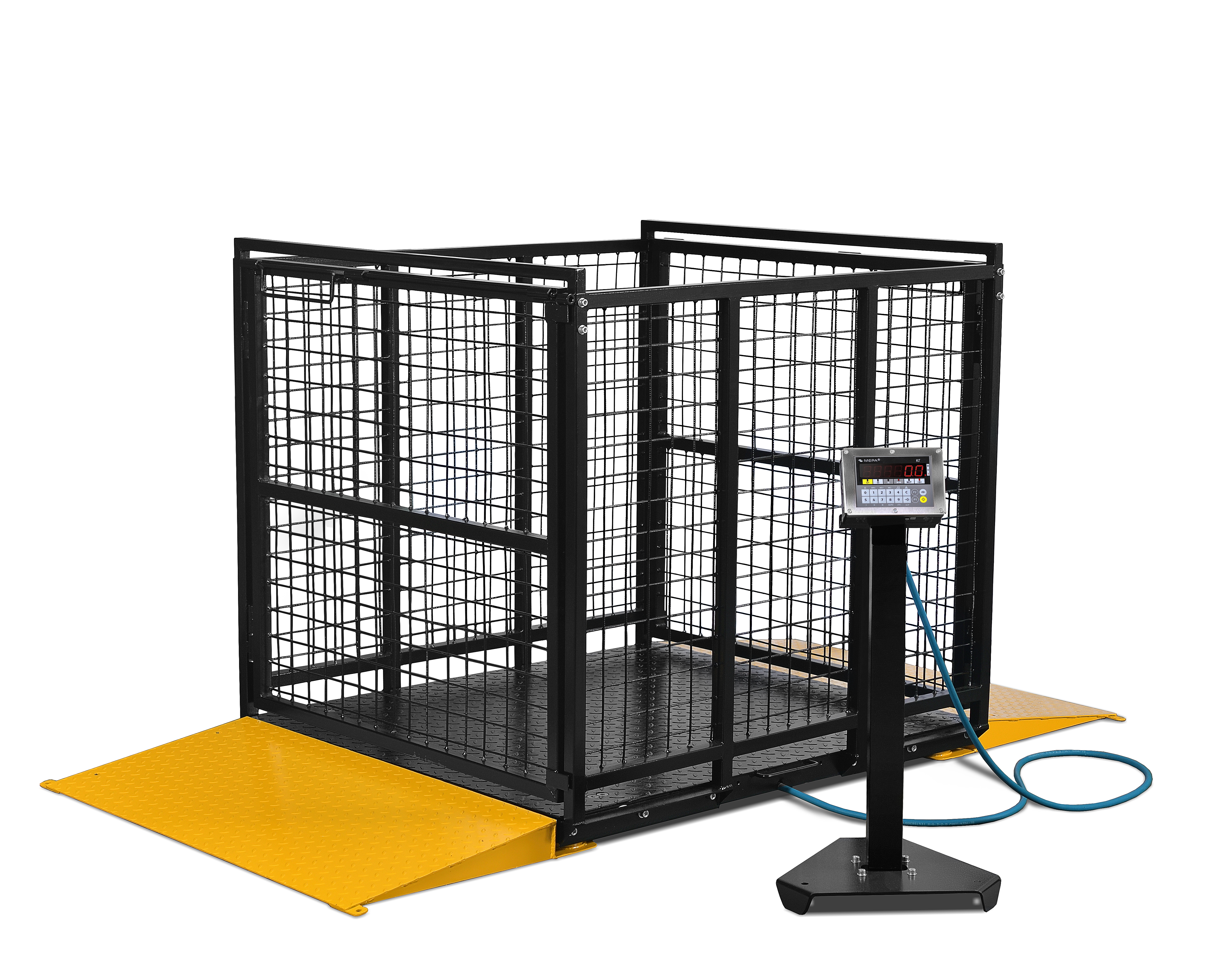 Весы для взвешивания мелкого скота МЕРА-ВТП с двумя пандусами