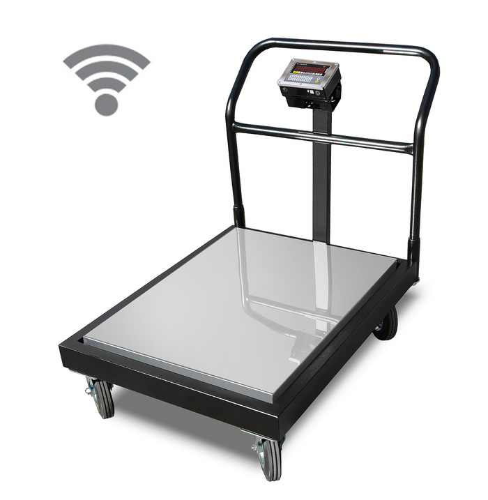 Весы МЕРА-ВТП-П-1-3/150 (IP-65) с тележкой, Wi-Fi
