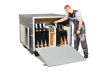 Весы авиационные - Система МЕРА-МПВС-П для взвешивания и центровки летательных аппаратов