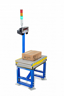 Весовой транспортер ПВм со световой индикацией и монтажной рамой ПВм-3/600 световая индикация, рама (850Х650)