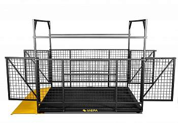 Весы для взвешивания крупного скота МЕРА-ВТП с одним пандусом МЕРА ВТП-6 (1500х2000)