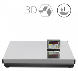 Весы платформенные однодатчиковые ПВм-3/300-П IP-65,  300 кг  пылевлагозащищенные 
