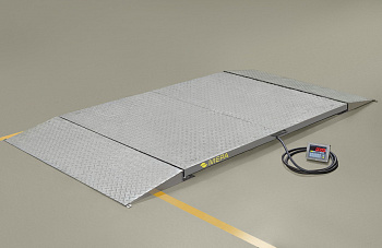 Весы платформенные МЕРА-ВТП-2/0.6, 600кг,  нержавеющая сталь, двухдиапазонные МЕРА ВТП-2/0,6 (1250х1500)