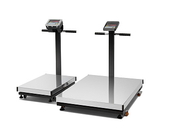 Весы товарные МЕРА-ВТП-П-1 IP-65, в мобильном исполнении,  пылевлагозащищенные