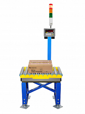Весовой транспортер ПВм со световой индикацией и монтажной рамой ПВм-3/600 световая индикация, рама (850Х650)