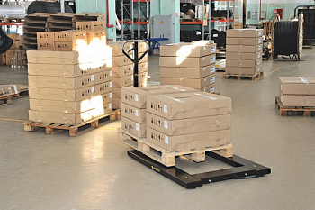 Весы паллетные МЕРА-ВТП из нержавеющей стали