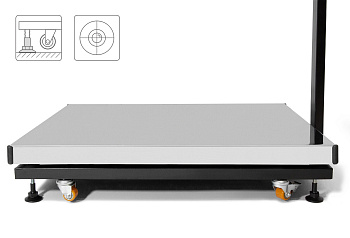Регулировочные опоры в позиции - измерения массы (Весы МЕРА-ВТП-П-1-3/300, МЕРА-ВТП-П-1-3/600)