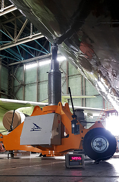 Весы авиационные - Система МЕРА-МПВС-С для взвешивания и центровки летательных аппаратов