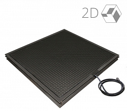 Весы платформенные врезные МЕРА-ВТП-2/0.6, 600кг двухдиапазонные