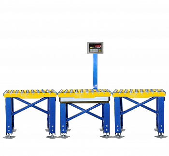 Рольганг входной/выходной для весового транспортера 