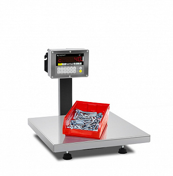Весы настольные, платформенные ПВм-3/30-П, 300х300, с RS-232, пылевлагозащищенные, антивандальные