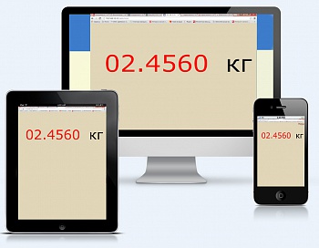 Весы настольные ВП Курьер с Wi-Fi