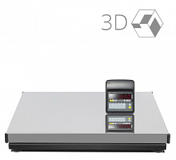 Весы платформенные однодатчиковые ПВм-3/300-П RS-232,  300 кг  