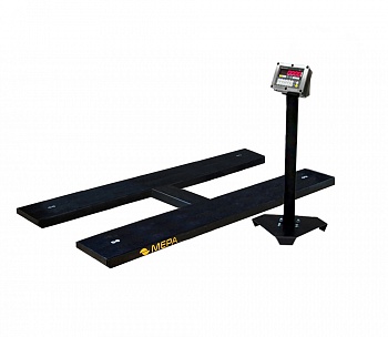 Весы паллетные балочные МЕРА-ВТП с увеличенной платформой