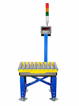 Весовой транспортер ПВм со световой индикацией и монтажной рамой ПВм-3/600 световая индикация, рама (850Х650)