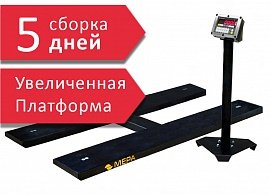 Балочные весы с усиленной платформой 