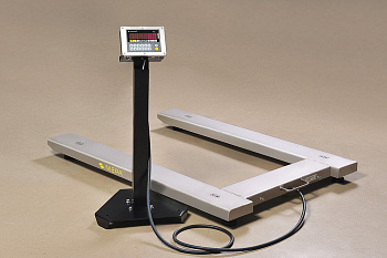 Весы паллетные МЕРА-ВТП из нержавеющей стали